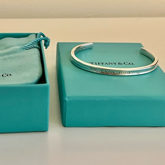 Tiffany silver 1837 cuff bracelet - Picture 3 of 4